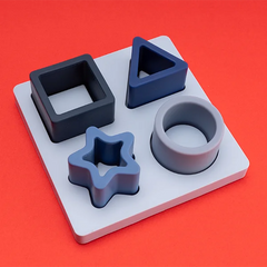 SILICON SHAPE PUZZLE