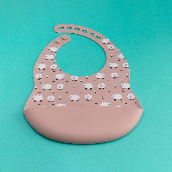 SILICON ROUND BIB