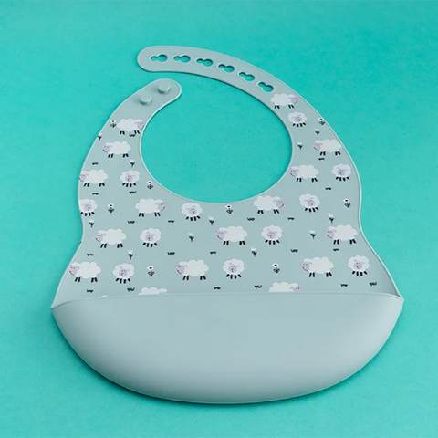 SILICON ROUND BIB