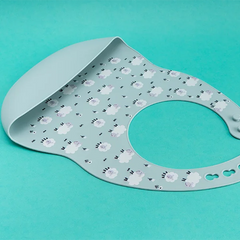 SILICON ROUND BIB