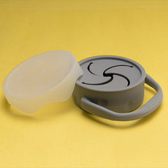 SILICON SNACK CUP WITH LID